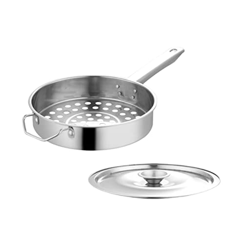 FELTECHELECTR 1 juego Colador Inoxidable con para Cocina Utensilio de Cocina Esencial para Escurrir Alimentos para Pescado Fideos