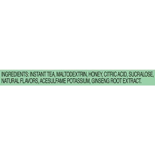 AriZona Green Tea with Ginseng and Honey Naturally Flavored Powdered Drink Mix, 10 ct On-the-Go Packets