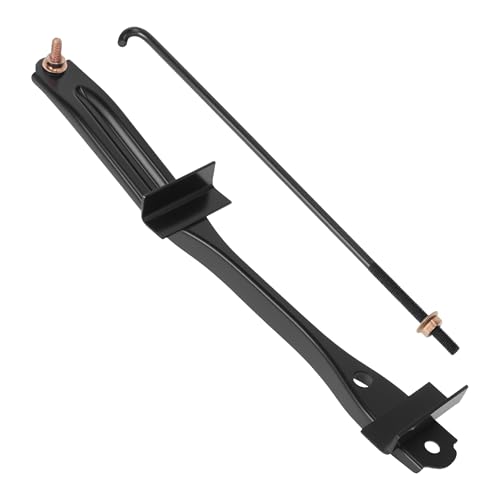 INFINAUTO Battery Hold Down with 304 Stainless Steel J Bolt Kit for Toyota Camry 2012-2017 Replaces 74404-06130 Battery Mounting Bracket Kit for Toyota Avalon 2013-2018