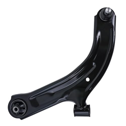 Image of Detroit Axle - Front End 8pc Suspension Kit for 2007-2012 Nissan Versa 2009-2014 Nissan Cube, 2 Lower Control Arms with Ball Joints Inner & Outer 4 Tie Rods 2 Sway Bars Replacement