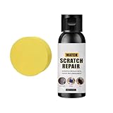 Genérico Reparación de Rayones en Relojes, 50 ml Pulidora Renovadora de Brillo, Pasta para Pulir Rayas, para Mantenimiento de Pantallas en Electrónica DIY, Joyería, Anillos,