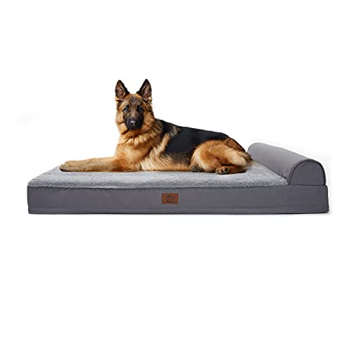 Eterish Extra Large Orthopedic Dog Bed for Medium, Large, Extra Large Dogs up to 100 lbs, 4 inches Thick Egg-Crate Foam…