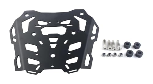 オートバイリアラゲッジラック 用 XL750 用 トランスアルプ 2023 2024 用 キャリアトッププレート オートバイ用 リアラゲッジラック スーツケース棚 取り外し可能なテールストック