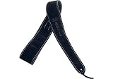 Martin 18A0016 6,5 cm zamszowy pasek do gitary - czarny