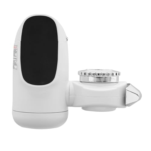 Electric Heating Faucet,110V Tankless Hot Water Heater Faucet with LED Temperature Display, Instant Tankless Water Heater for Kitchen Bathroom Fast Heating Tap Water Faucet (Style 3)