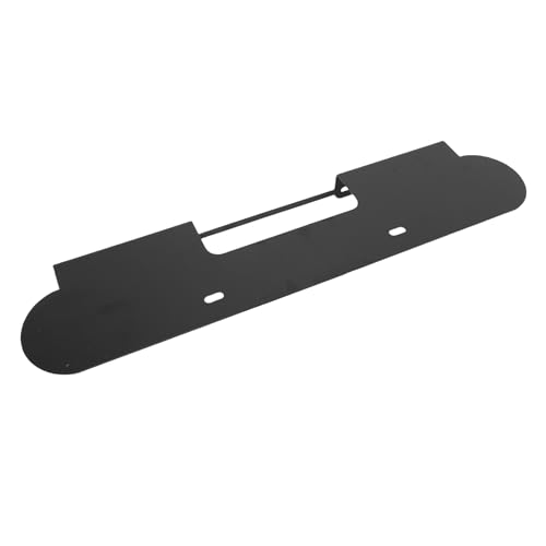 Estante de pared para altavoz flotante negro soporte metálico audio
