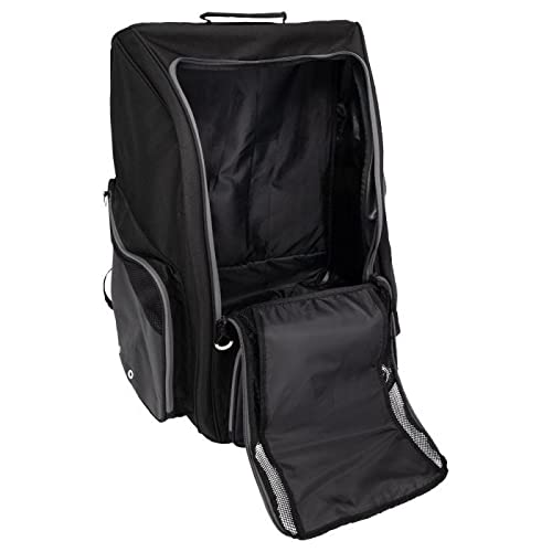 WARRIOR Hockey Pro Carry Backpack Bag (Black/Red)