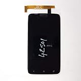 Neu - Mit Tools Kit LCD-Bildschirm Retina für HTC One XL - Schwarz