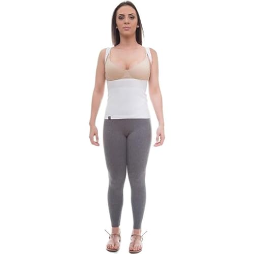 Cinta Modeladora e Postural Feminina Shapewear Slim Fitness – Branca GG