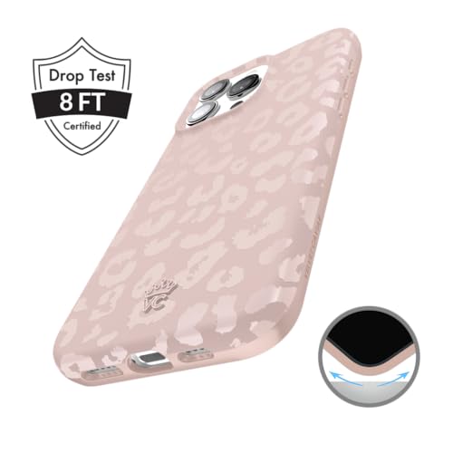 VELVET CAVIAR Leopard Cheetah Print Phone Case for iPhone 16 Pro Max for Women - Compatible with MagSafe [10ft Drop Tested] - Girly Cute Protective Designer Cover - Nude Neutral Beige Aesthetic by VELVET CAVIAR - Used condition - Image 6