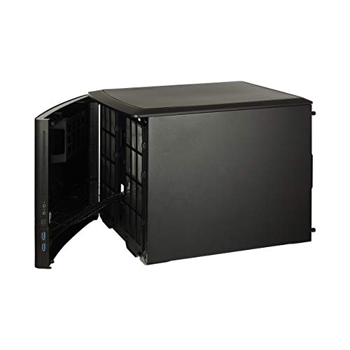 Fractal Design Node 804 - Black - Cube Compact Computer Case - mATX - High Airflow - Modular Interior - 3X Fractal Design Silent R2 120mm Fans Included - USB 3.0 -Window Side Panel by Fractal Design - Image 5