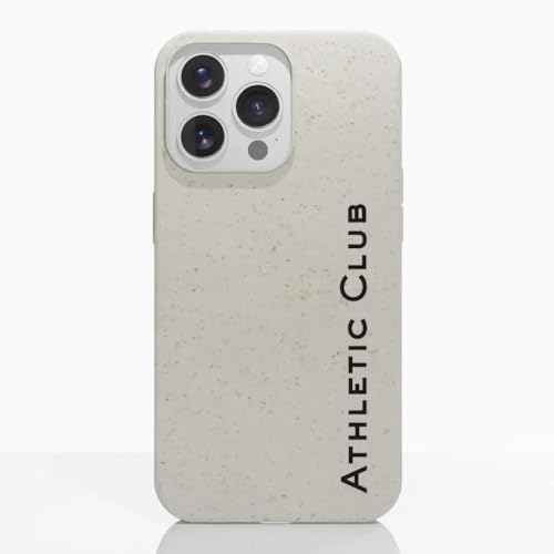 Coque iPhone 13 Pro compostable noire Athletic Club végétale