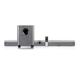 CONFIGURACIÓN ACÚSTICA SIN PRECEDENTES: Haga que su entretenimiento favorito cobre vida con la tecnología de audio digital DSP, ahora puede experimentar el verdadero y auténtico sonido de una sala de cine.