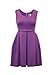 Julian Taylor Women's Sleeveless V-Neck Fit and Flare Dress