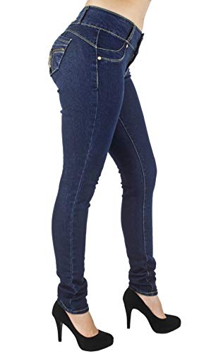 Plus/Junior Size Colombian Design High Waist Butt Lift Levanta Cola Skinny Jeans4
