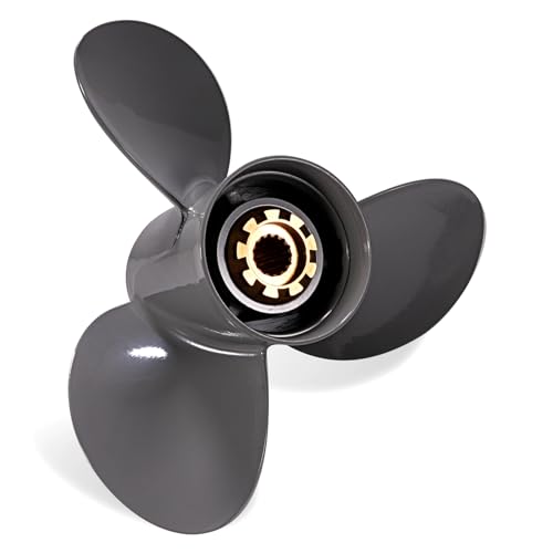 Propeltech Aluminum 13 1/2X15 Outboard Boat Propeller Fit Honda Engines 60-130 Hp 15 Spline Tooth Oem 58130-Zw1-015Ah,Rh cover