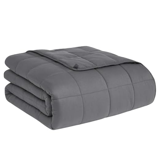 CuteKing Weighted Blanket for Adults (20lbs, 60"x80", Queen, Grey) Heavy Blanket for 180-190lbs, Weighted Blanket for Cooling & Heating with Premium Glass Beads, Thick Blanket for Adult All-Season