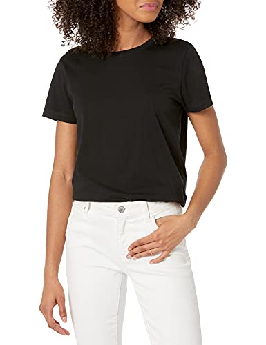Amazon.com: The Drop Women's Courtney Short Sleeve Tiny Crew Neck