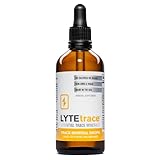 LyteLine Trace Mineral Drops 100ml x 200 Servings - Max-Absorption Ionic Natural Low Sodium Trace Minerals Concentrate to Balance the Body's pH - Non-GMO, Vegan, Kosher, and Keto Friendly