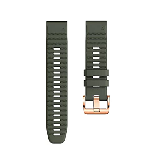 TINTAG Pulseira de relógio de liberação rápida de 26 22 20 mm para Garmin Fenix 7X 6X Pro 5X 3HR pul