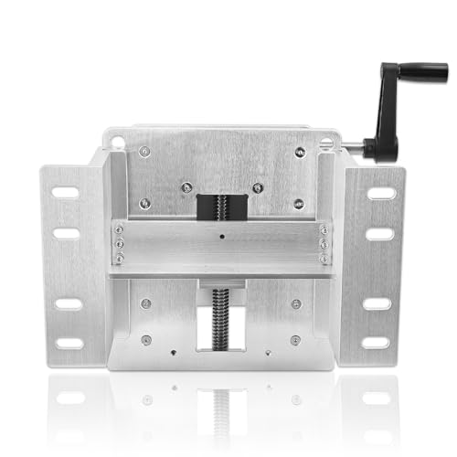 Adjustable Manual Boat Jack Plate for Outboard Motors - Marine Grade Aluminum, Fits Boats up to 30HP - Easy Height Adjustment for Performance