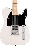 Squire Sonic Esquire Electric Guitar, Arctic White, Maple Fingerboard