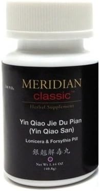Meridian Classic Premium Brand Teapills -Yin Qiao Jie Du Pian (Yin Qiao San) Lonicera & Forsythia Pill