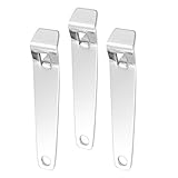 UKCOCO 3 Stück Edelstahl Flaschenöffner Kompakter Kleiner Ampullenöffner für Pflegekräfte...