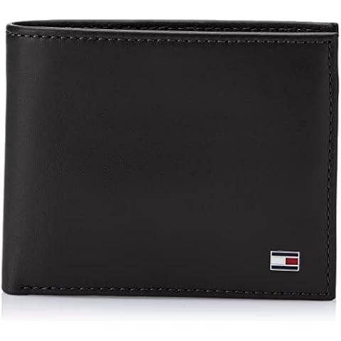 Tommy Hilfiger handbags Eton Mini Wallet accessory, Black, One Size UK Cover
