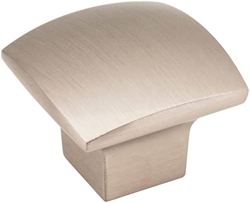 Jeffrey Alexander 431SN Sonoma 1-3/16 Square Knob - Satin Nickel