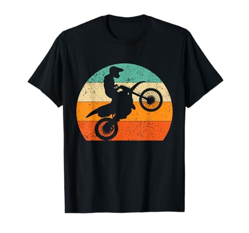 Vintage Motocross Retro Dirt Bike Rider Enduro Off-Road MX T-Shirt