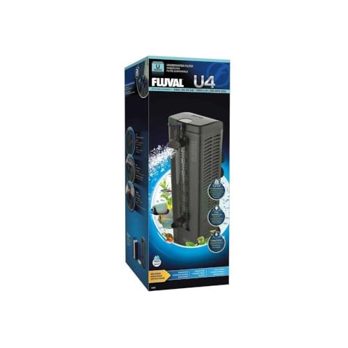 Image of Fluval U4 Underwater Filter, Freshwater and Saltwater Aquarium Filter, A480,Black