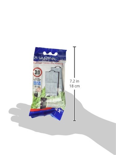 Marina I25 Power Cartridge, Replacement Aquarium Filter Media, 2-Pack, A134 #TOP4