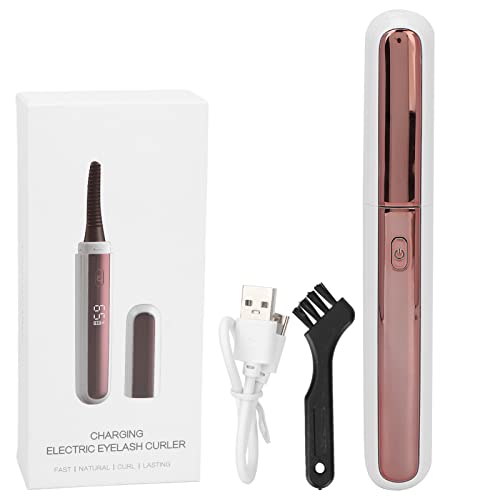 Recourbe-cils électrique pour cils raides solution permanente naturelle 4 températures écran LCD