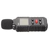 AMUSLESUR デジタル騒音計 プラスチック製サウンドメーター ポータブルデシベルモニター 大画面表示 長バッテリー搭載 産業環境 騒音監視用音検出器