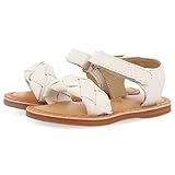 Temporada Primavera- Verano Gioseppo POAS, Sandalias Planas Bebé-Niñas, Blanco, 20 EU