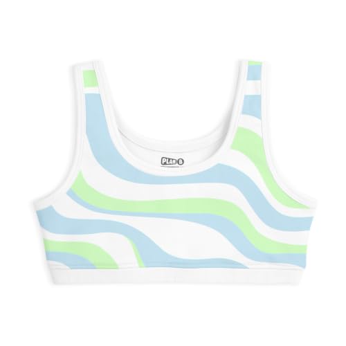 Image of YouGotPlanB Cotton Sports Bra | Ages 8-16 Years | U-Shaped Style | Non-Padded, Double-Layered for Coverage