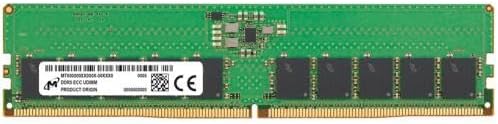 MICRON 32GB DDR5 Server RAM ECC - UDIMM - 2Rx8-5600 - CL46 [MTC20C2085S1EC56BD1R]