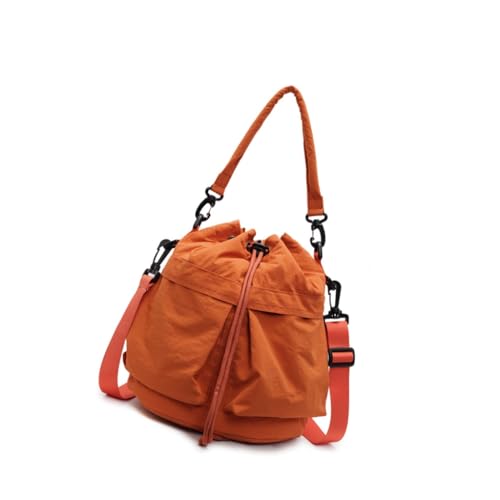 Women Shoulder Bag Drawstring Bucket Bag Large Capacity Backpack Commuting Bag Trendy Crossbody Bag for Autumn Winter2
