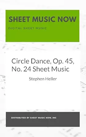 Circle Dance, Op. 45, No. 24 Sheet Music-Wow! eBook