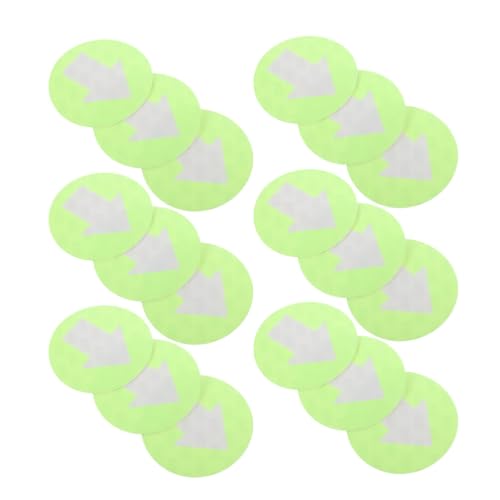 Sosoport Easy Install Arrow Direction Signs 20pcs Reflective Markers for Trails Stairs Hunting