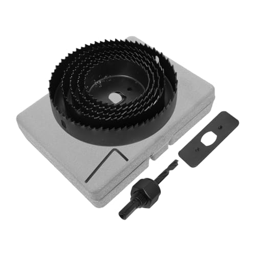 VILLCASE 1 Set Hole Opener Set Adjustable Round Drill Bit Adjustable Woodworking Opener Multi-use Round Drill Bit Woodworking Hole Puncher Plastic