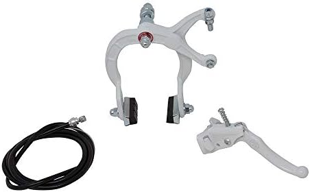 Fenix Cycles Classic MX Brake Alloy Bicycle (White, Rear)