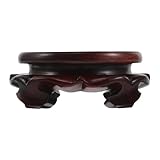Matériau : ce socle en bois garantit que le socle en cristal reste impeccable et brillant même après une utilisation fréquente. socle pour lampe de table ou théière