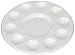 COMIART Generic Round Professional Plastic Paint Platte Tray White