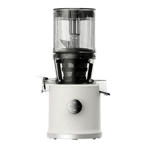Extractor de Zumos silencioso, prensa de tornillo de baja temperatura, alimentación sin cortes de boca ancha, jugo fácil rico en fibra, antiatasco inverso