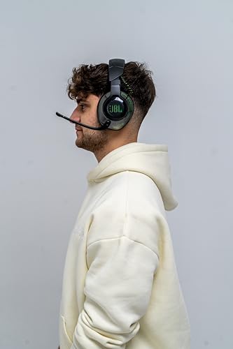 Quantum 910X Cuffie Gaming Over Ear Wireless Bluetooth per Xbox, Cancellazione Attiva del Rumore, Head Tracking, Microfono a Braccio, Compatibili anche con PC e altre Console, Nero - Cuffia gaming - Immagine 8