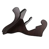Montaje conveniente: la placa de soporte es fácil de montar, solo cruce 2 tablas de madera y fíjelas para formar un soporte de guitarra.