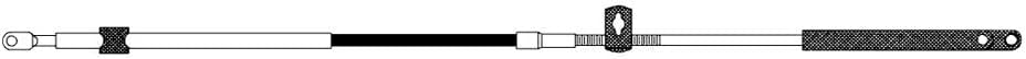 Uflex C5X20 C5 Engine Control Cables for Mercury & Mercruiser, 20