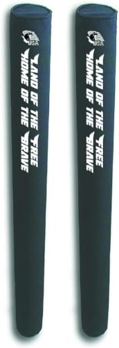 Mad Dog Products Pair of USA Boat Trailer Guide Pole Pad and Cover with Capped Ends - Heavy Duty UV Fade Proof Canvas -Sold in Pairs - Made in USA (48